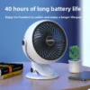 Table Fan, 2000mAh, Portable - view 3