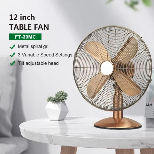 Table Fan, 220-240V ~50Hz, Electric - view 2