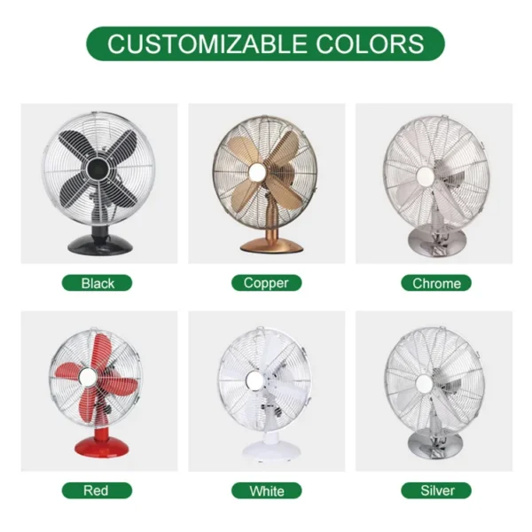 Table Fan, 220-240V ~50Hz, Electric - view 6