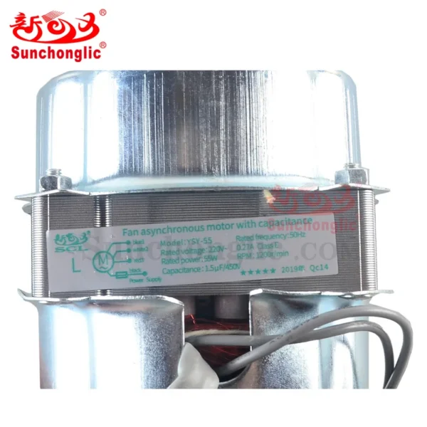 Table Fan, 220v, 55w, Aluminum - view 4