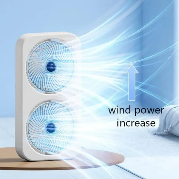 Table Fan, 220v, Battery - view 3