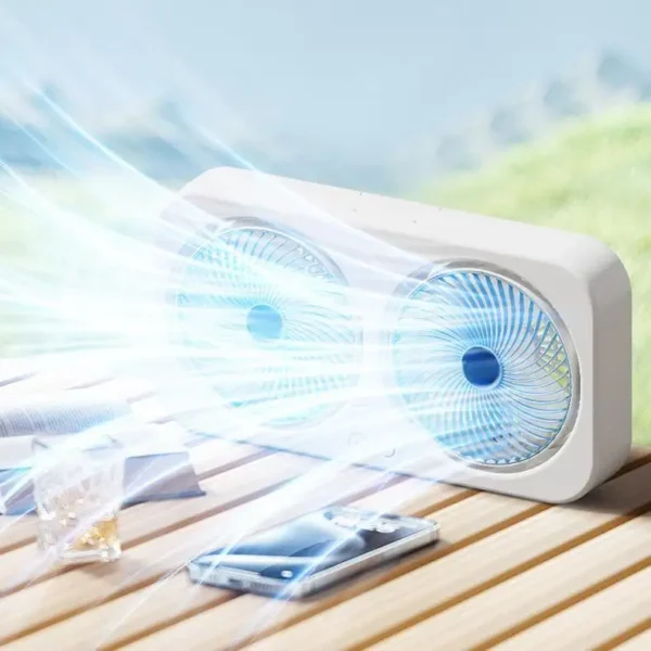 Table Fan, 220v, Battery - view 6