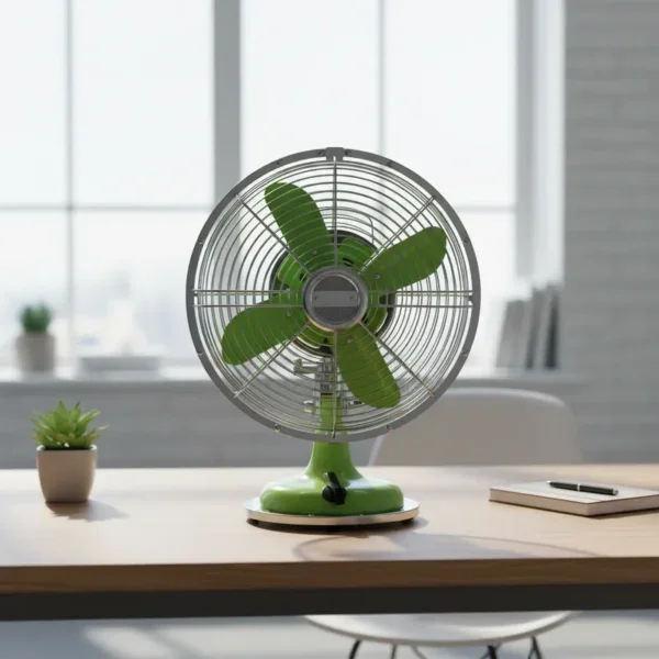 Table Fan, 3-Speed, Electric, Metal