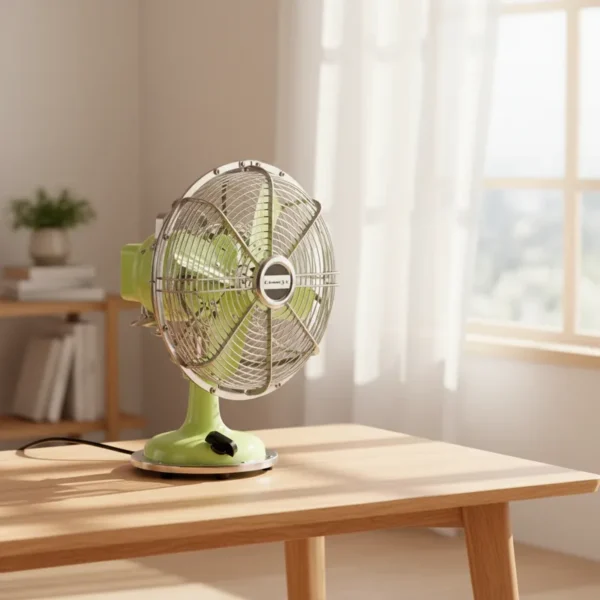Table Fan, 3-Speed, Electric, Metal - view 5