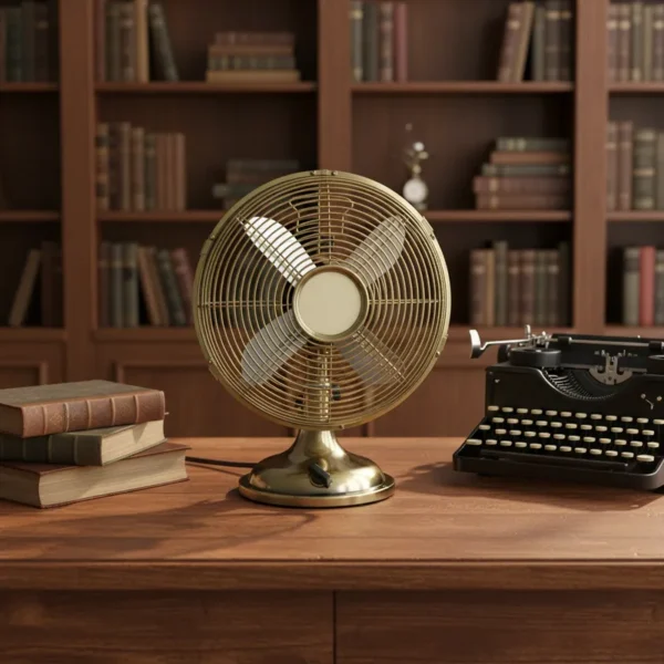 Table Fan, 3-Speed, Electric, Metal - view 6