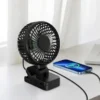 Table Fan, 4000mAh, USB, Portable - view 4