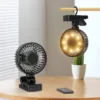 Table Fan, 4000mAh, USB, Portable - view 6