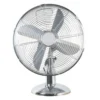 Table Fan, 45W, Aluminum, Portable