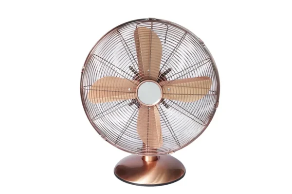 Table Fan, 45W, Aluminum, Portable - view 2