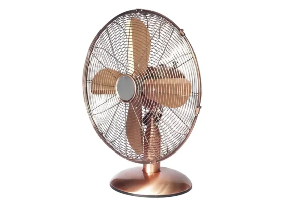 Table Fan, 45W, Aluminum, Portable - view 3
