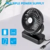 Table Fan, 5000mAh, USB - view 3