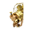 Table Fan, 6", Brass - view 5