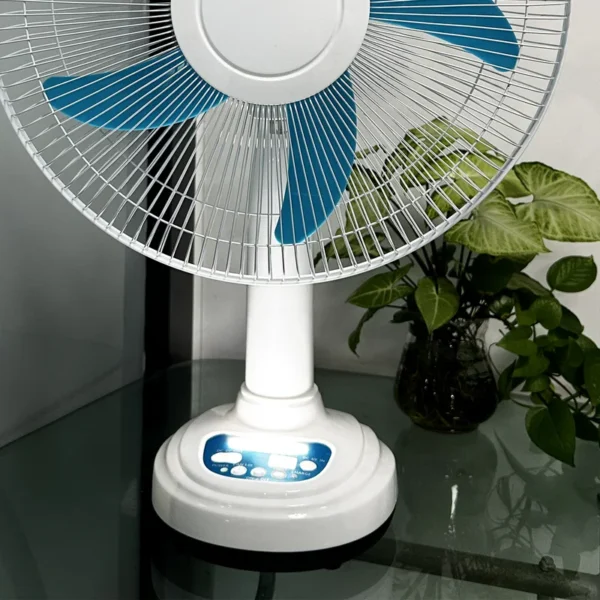 Table Fan, 6V, Portable, Solar, 16-Inch - view 2