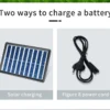 Table Fan, Battery, Emergency Fan - view 3