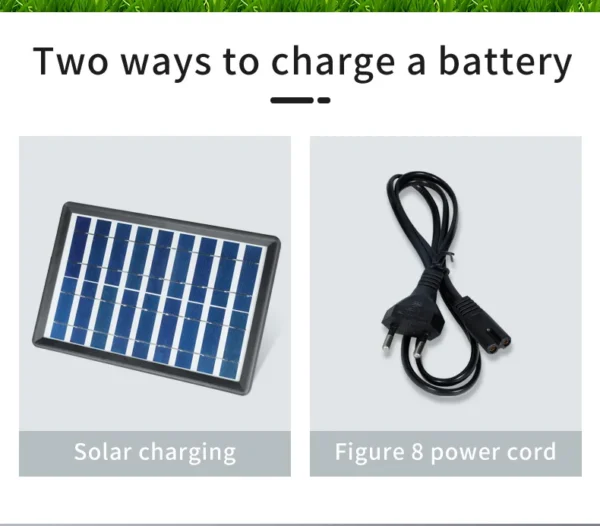 Table Fan, Battery, Emergency Fan - view 3
