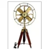 Table Fan, Brass, 120, Electric - view 2