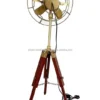 Table Fan, Brass, 120, Electric - view 5