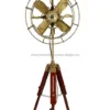 Table Fan, Brass, 120, Electric - view 6