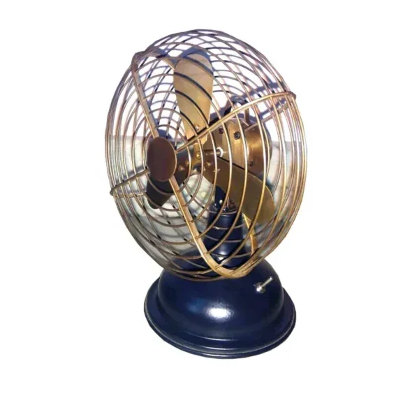 Table Fan, Brass, Metal, 22681