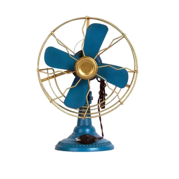 Table Fan, Brass, Metal, 22681 - view 3