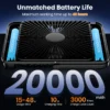 Table Fan, D4, 20000mAh, LED - view 2