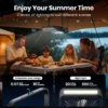 Table Fan, D4, 20000mAh, LED - view 3
