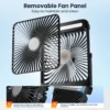Table Fan, D4, 20000mAh, LED - view 6