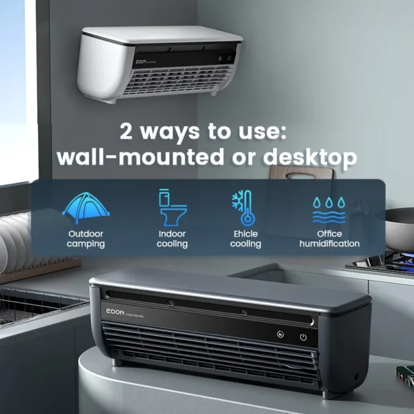 Table Fan, EDON, Portable, Wall - view 2