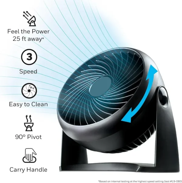 Table Fan, HJ-18TF, 8w, Plastic - view 2