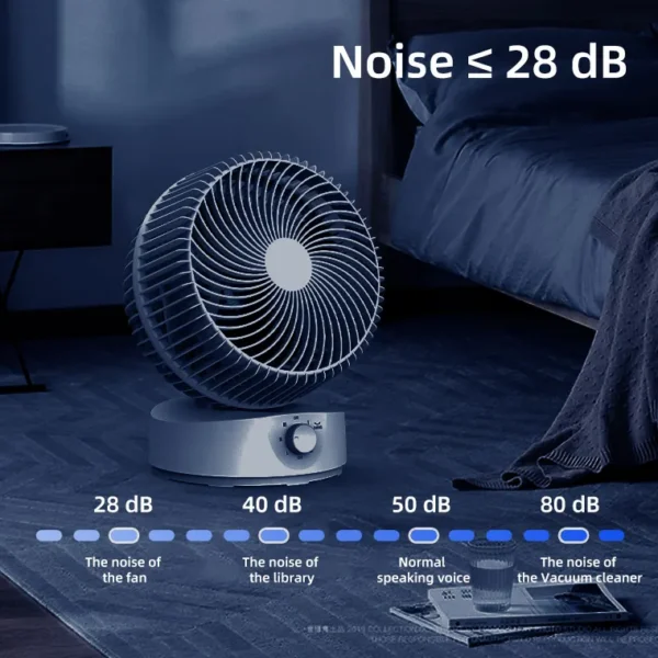 Table Fan, HONGTIAN, Plastic - view 3