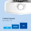 Table Fan, HONGTIAN, Plastic - view 4