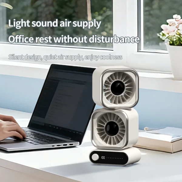 Table Fan, Hxtc88, 4000mAh, USB, 100
