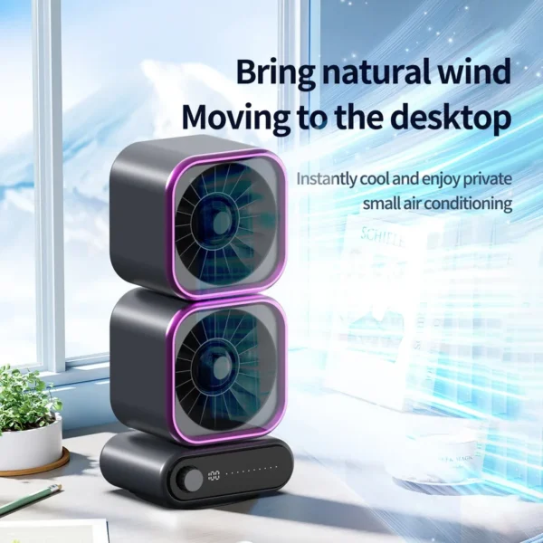Table Fan, Hxtc88, 4000mAh, USB, 100 - view 5