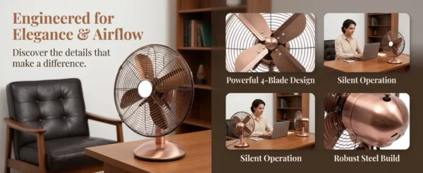 Table Fan, JUBER, 220V, Electric - view 4