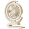 Table Fan, LED, USB, 3-Speed, Portable