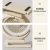 Table Fan, LED, USB, 3-Speed, Portable - view 6