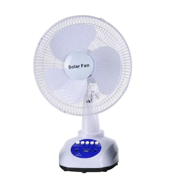 Table Fan, Plastic, LED, Solar, 15W - view 6
