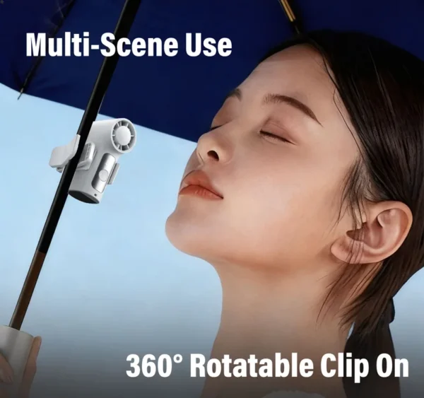 Table Fan, Portable, 20000RPM, 3000mah - view 6