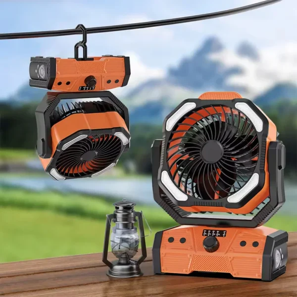 Table Fan, Portable, 30000mAh, USB - view 3