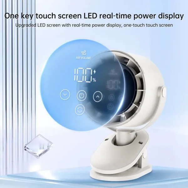 Table Fan, Portable, 360 - view 6