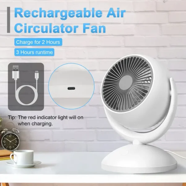 Table Fan, Portable, 7-9.9 - view 5