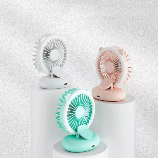 Table Fan, Portable, CUSTOM, LOGO, 360 - view 3