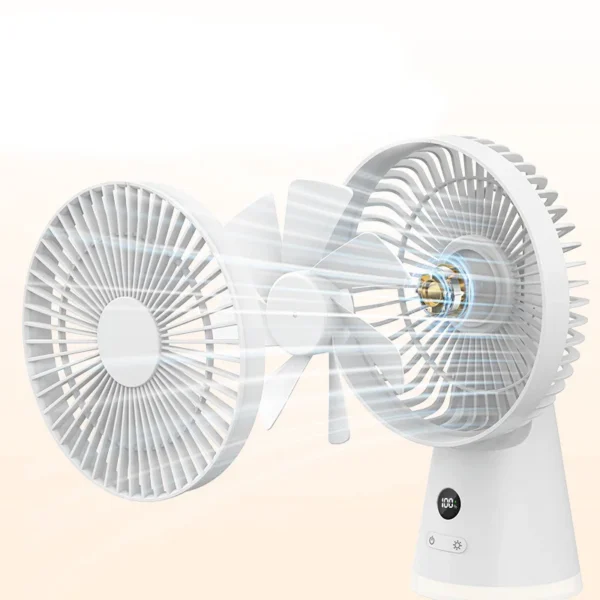 Table Fan, Portable, DC5.0V, Battery - view 3