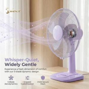 Table Fan, Portable, Electric, Plastic