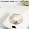 Table Fan, Portable, Plastic, USB, 1200mAh - view 2