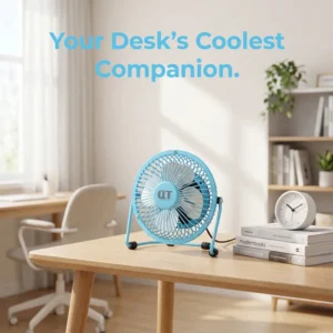 Table Fan, Portable, USB, AC Motor