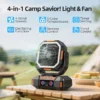 Table Fan, Portable, USB, 4-Speed, 40000mAh - view 4