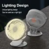 Table Fan, Portable, USB, Brushless - view 2