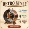 Table Fan, ROHS, Electric, Metal