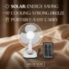 Table Fan, Solar, LED, USB